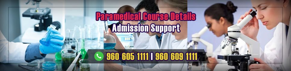 Paramedical Course Details in India Paramedical Course Details in India