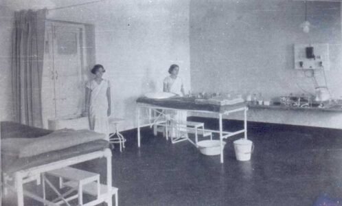 Old inside of mysore hospital