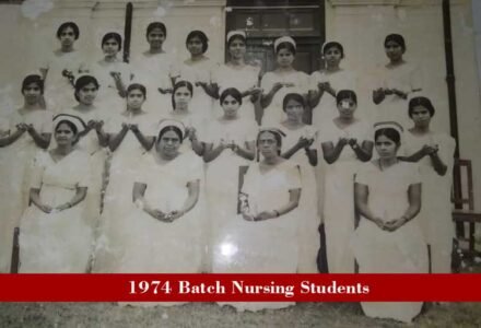 1974 Nursing Students from Mysore Nursing Colleges
